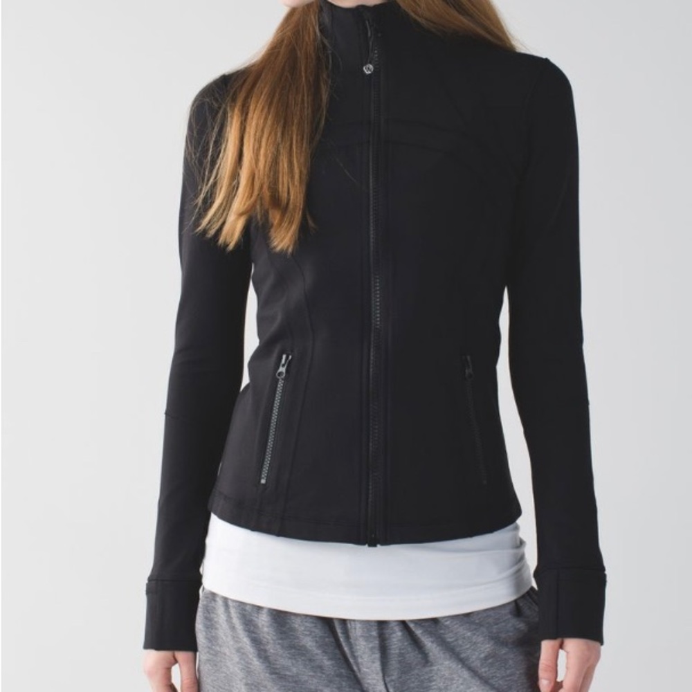 Lululemon Define Jacket Black Lululemon Stretch Size 6 Sweatwicking Jacket